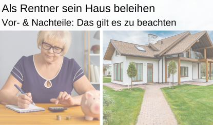 Rentner Haus beleihen