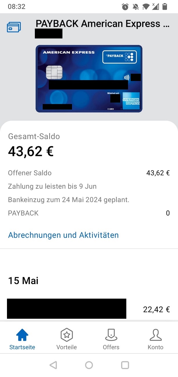 Payback American Express Erfahrungen App