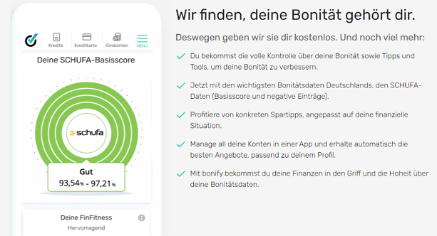 bonify App Screenshot